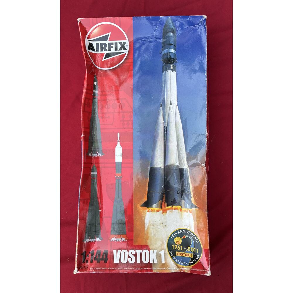 Airfix Vostok 1 50th Anniversary 1:144 Scale Model Kit Unassembled Rocket